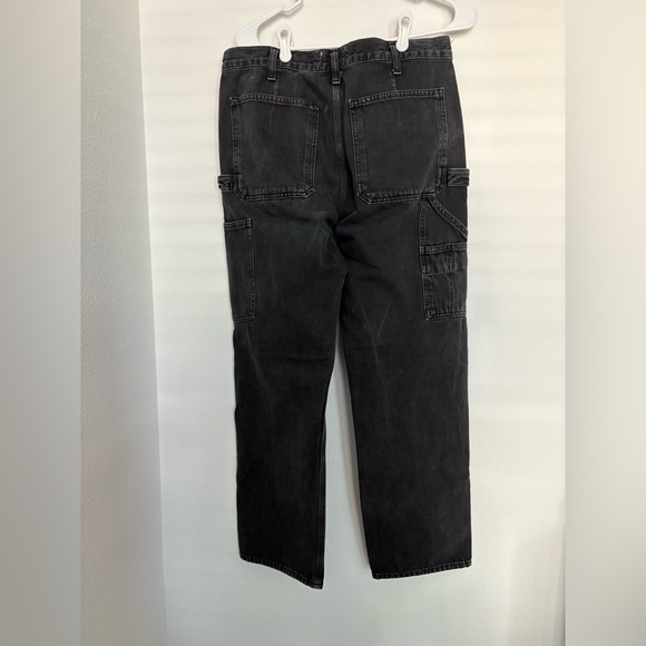 Agolde black rami carpenter jeans size 29 - Picture 4 of 5